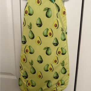 Posh Peanut Avocado Print Kids Pajama Sleep Sack 1.0TOG SZ 0-6m
